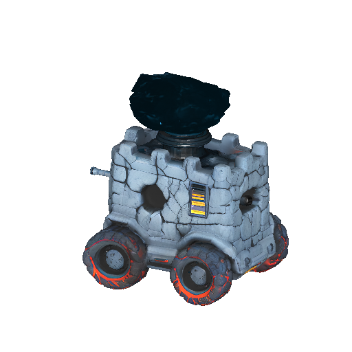 Stone Castle Mobile Fortress