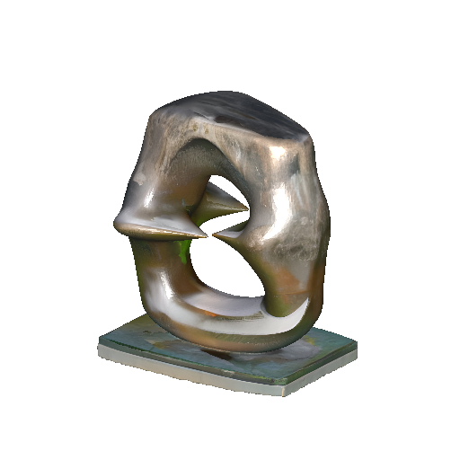 Abstract Metallic Sculpture