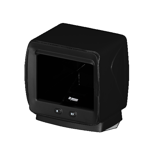 Retro CRT Monitor 3D Model