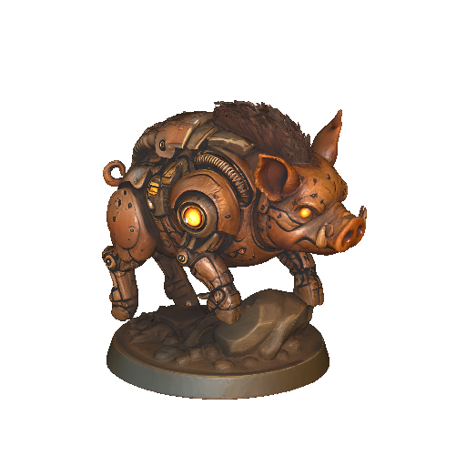 Steampunk Boar Mech