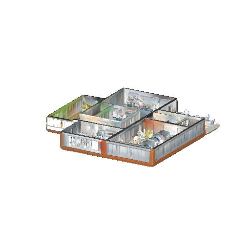 Modern Multi-Room Apartment Interior
