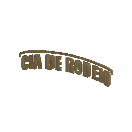 Cha de Rodoco 3D Logo