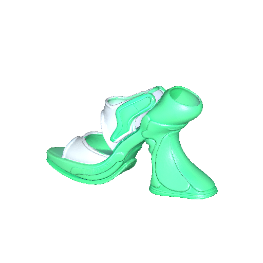 Futuristic High Heel Sandals