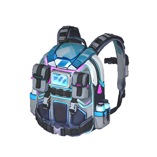 Futuristic Sci-Fi Backpack