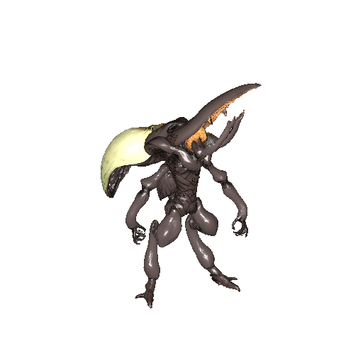 Alien Beetle Warrior