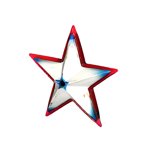 Distressed Patriotic Star Prop